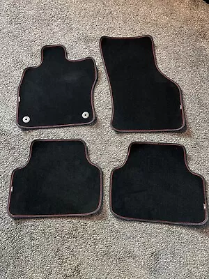 2023 VW Volkswagon Jetta GLI Black Car Mats - Set Of 4 - Like New GENUINE • $69.99