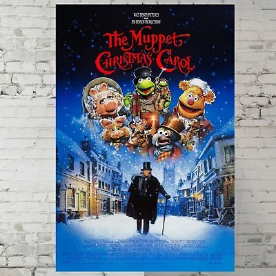 The Muppet Christmas Carol Movie Poster Michael Caine 11 X17  Unframed Poster • $14.90