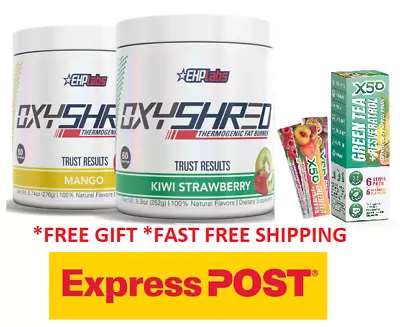 $124.90 • Buy Oxyshred Ehplabs/thermogenic Fat Burning Weight Loss/ Twin Pack Express