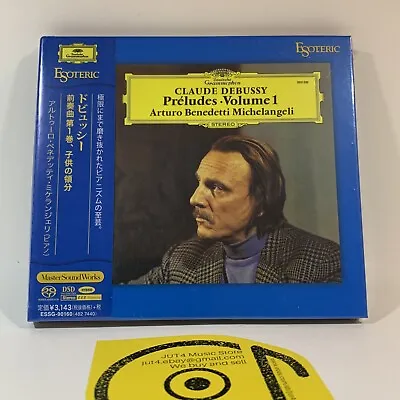 $89.99 • Buy Esoteric SACD - Debussy Preludes - Michelangeli Japan Super Audio CD DSD SEALED