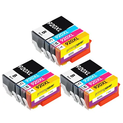 12 X Ink Cartridge Replace For HP 920 XL Officejet 6000 6500A 7000 7500A E609a • £20.99