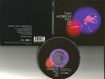 VAN MORRISON Back On Top W/ 2 UNRELEASED TRX UK UK CD Single 1999 USA Seller   • $34.99