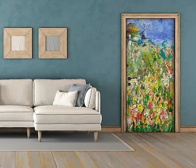 £84.77 • Buy 3D Flowers A271 Door Wall Mural Photo Wall Sticker Decal Allan P Sinsin