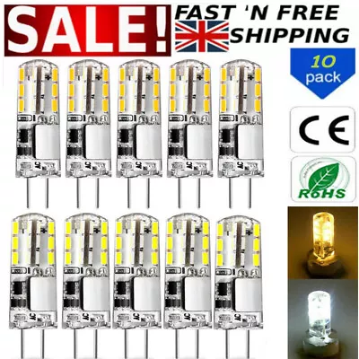 £7.89 • Buy 10X G4 LED Bulbs Capsule Replace Halogen Bulb DC 12V SMD Light Corn Bulb Lamp UK
