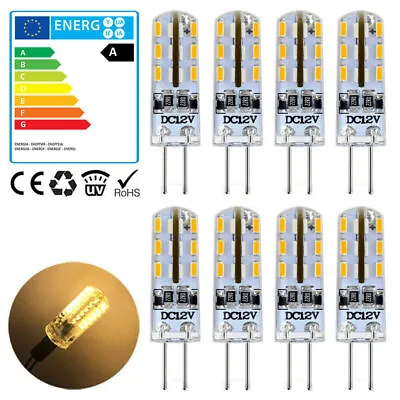 10x G4 LED Corn Light 3W DC 12V Warm White Capsule Replace Halogen Lamp Bulb • $9.12