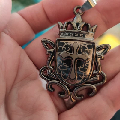 £3.99 • Buy 0243 Cross Shield Pendant