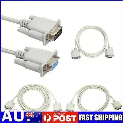 Serial RS232 9-Pin Male To Female DB9 9-Pin PC Converter Extension Cable • $12.09