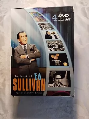 Best Of Ed Sullivan- Special Collectors Edition 4-Disc DVD Set 1 Disc Is Sealed • $8.96