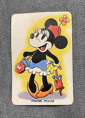 1938 Castell Brothers Disney Shuffled Symphonies Minnie Mouse Blue Back✨ • $9.99
