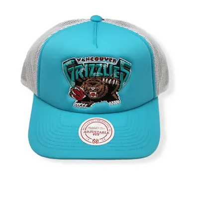 Mitchell & Ness Memphis Grizzlies Off The Backboard Trucker Adjustable Snapback • $34.99