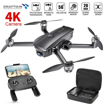 Snaptain SP7100 5G GPS RC Drone With 4K HD Camera FPV Brushless Motor Quadcopter • $49.59