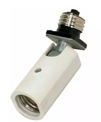 Security Floodlight Light Bulb 360 Degree Adjustable Socket Adapter Extender • $11.99