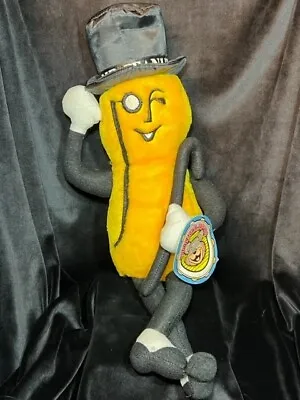 Vintage Mr Peanut 18  Tall Plush Stuffed W/cane And Top Hat New With Tag • $14.99