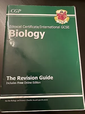 Edexcel IGCSE Biology Cgp Revision Guide • £3.50