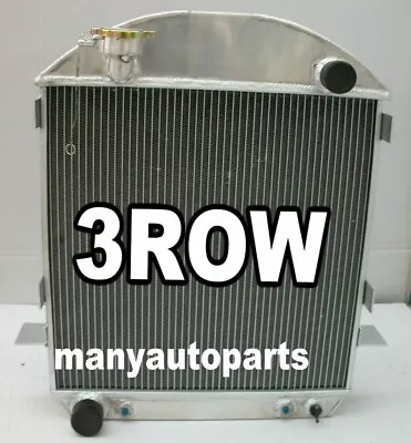 62mm Aluminum Radiator For Ford Model T Bucket Ford Engine 1924-1927 1925 26 AT • $137