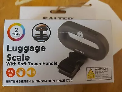 £8 • Buy ✅ Salter Digital Luggage Scale Max Weight 40kg LCD Display Compact Lightweight ✅