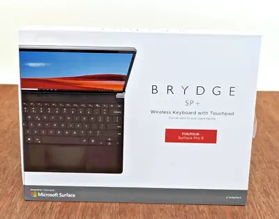 BRYDGE BRY70312 SP+ Wireless Keyboard + Touchpad For Surface Pro 8 Platinum • $44.99