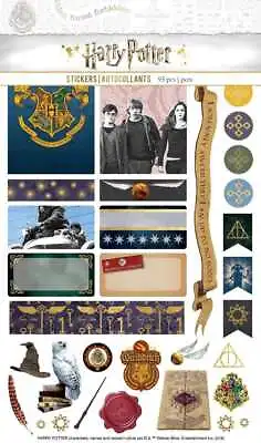 $6.99 • Buy Harry Potter Classic Stickers Planner Supply Papercraft Calendar Journal Party 