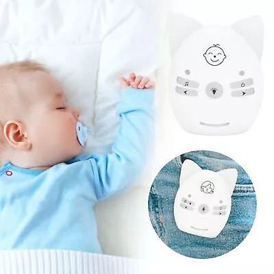 V30 Digital Audio Baby Monitor Portable Alarm Sensitive Wireless Two Way Baby • £10.27