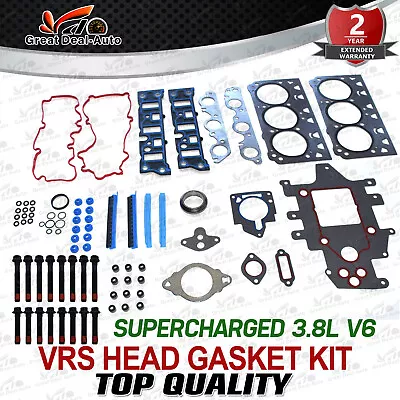 Head Gasket Bolt Kit Holden Commodore VT VX VY Calais Statesman L67 3.8L V6 S/C • $219