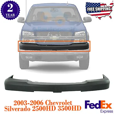 Front Bumper Upper Cover For 2003-2006 Chevrolet Silverado 2500HD 3500 • $120.99