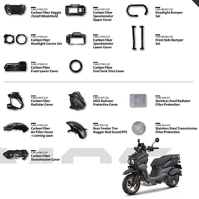 MOS Parts And Accessories For Yamaha Zuma 125  2022 - 2024 • $274.16