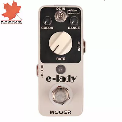 Mooer E-lady Classic Analog Flanger Micro Guitar Pedal! Aka ElecLady New • $49.34