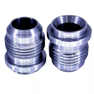 An10 10 An Male Billet 1018 Mild Steel Weld On Fitting Bung Qty:2 • $14.99