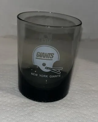 New York Giants VINTAGE 1970'S NFL ROCKS  GLASS • $7.99