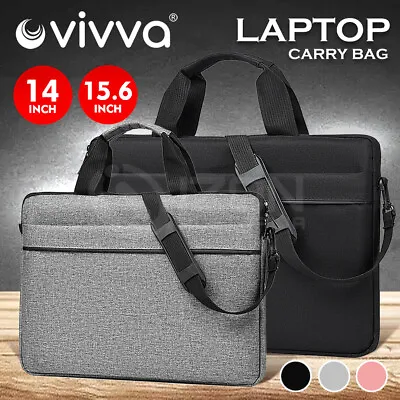 $18.96 • Buy Vivva Laptop Sleeve Carry Case Cover Bag For Macbook HP Dell 14  15.6  Notebook