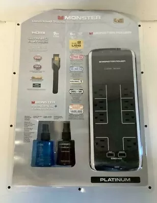 Monster 101647-00 Platinum 800 Complete UltraHD TV Solution Kit ScreenClean HDMI • $104.45