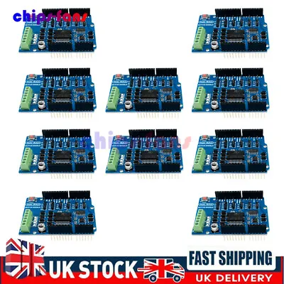 1-10x L298P Shield R3 DC Motor Driver 2A H-Bridge 2 Way For Arduino UNO 2560 UK • £69.99