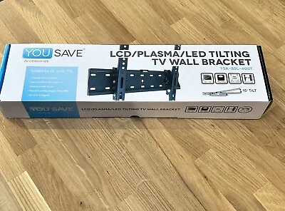 Tv Wall Bracket Yousave Slim Compact For 26 To 55 Inch TVs • £9.99