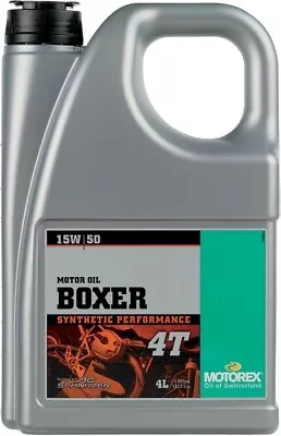 Motorex Boxer 4T Motor Oil For BMW 15W50 4 Liter • $71.32