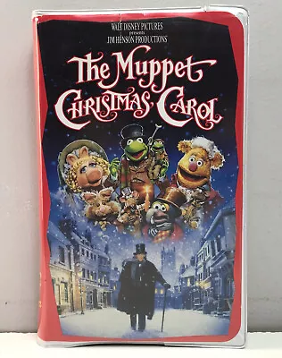 The Muppet’s Christmas Carol VHS Video Tape Clamshell Case OOP VTG Holiday RARE! • $8.99