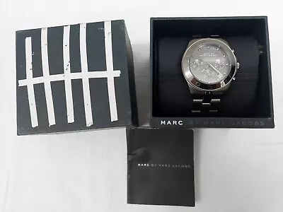 Marc By Marc Jacobs Women's Watch Stainless Steel Pewter Water Resistant • $54.99