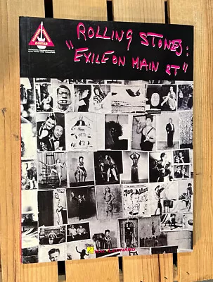 Rolling Stones Exile On Main Street Sheet Music Guitar Tablature NEW 000690014 • $20.99