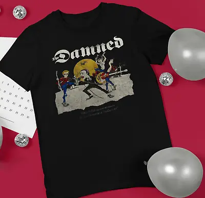 $17.09 • Buy The Damned Punk Rare 80s Black Men S-234XL T-shirt K370