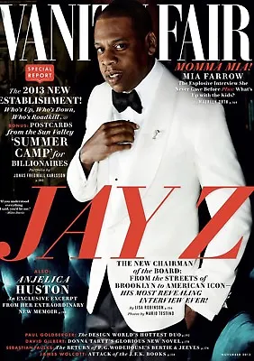 VANITY FAIR Magazine (November 2013) Jay-Z • $14.99