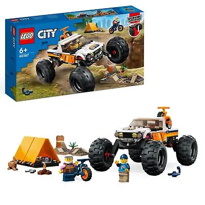 £24.99 • Buy LEGO City 60387 4x4 Off-Roader Adventures, Toy Camping Adventures Set, 6+