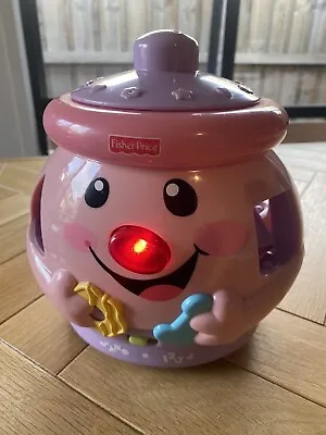 2005 Retro Fisher Price Laugh And Learn Interactive Pink Cookie Jar • $25