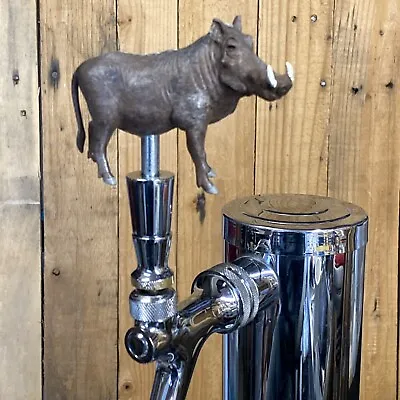Warthog Mini Beer Tap Handle  Animal Lion King Pumbaa Africa Wart Hog Short Tiny • $37.99