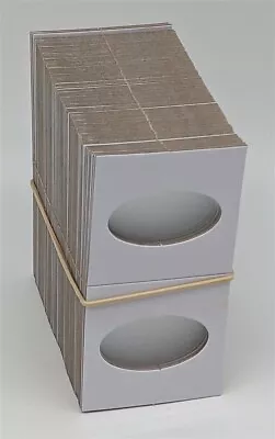 100 Cardboard 2x2 Pressed Elongated Souvenir Flattened Penny Paper Coin Flips • $10.99