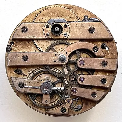 $525 • Buy 1860's Vacheron Geneve Keywind Watch Movement For Restore/Parts Lot 1055