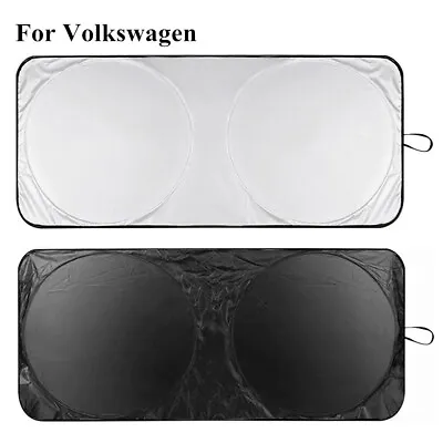 For Volkswagen CC Accessories Car Windshield Sun Shade VW UV Blcok Cover Visor • $11.89