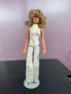 MEGO Farah Fawcett Doll 1975 Vintage Long Eyelashes Jumper Vintage Read • $19.99