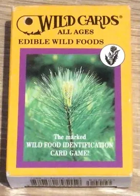 Edible Wild Foods Card Game - Wildcrafting Foraging Identification Cards Runyon • £9.99