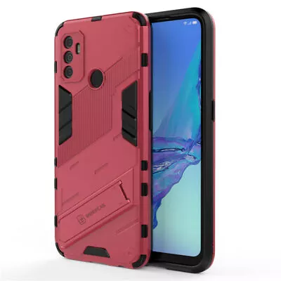 $10.99 • Buy For Oppo Find X3 X5 Lite Pro Reno Realme 7 A57 Case Heavy Duty Stand Armor Cover