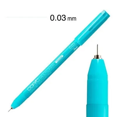 Copic Multiliner Fine Liner Pen 0.03mm Turquoise • $8.57