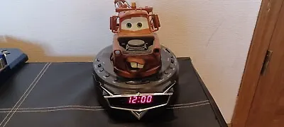 Disney Pixar Cars Talking Tow Mater Digital Alarm Clock Radio • $25